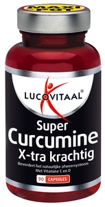Lucovitaal Supplementen Super Curcumine X-tra Krachtig - 90 Capsules