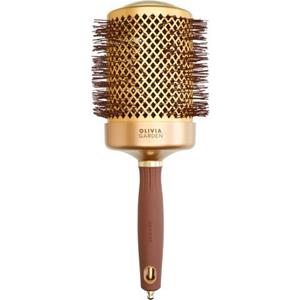 OLIVIA GARDEN Ronde borstel EXPERT BLOWOUT SHINE Wavy Bristles Gold&Brown