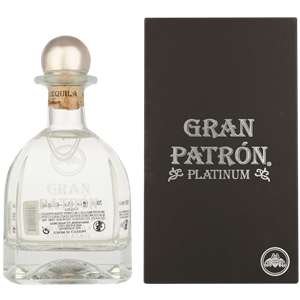 Patron Gran Platinum 70cl Tequila + Giftbox