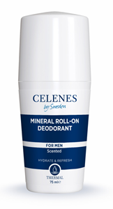 Celenes by Sweden Celenes For Men Mineral Roll-On Deodorant