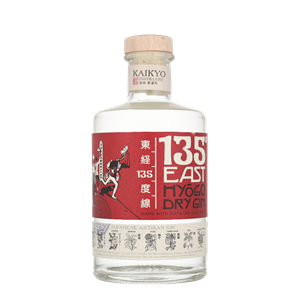 135 East Kaikyo  Hyogo Dry Gin 0.7 liter