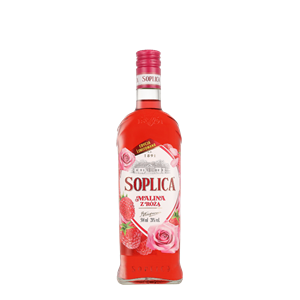 Soplica Limited Valentijnseditie 'Framboom & Roos' 0.5 liter Wodka