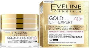 Eveline Cosmetics Gold Lift Expert Luxuriöses Straffendes Anti Age, Anti Falten Creme