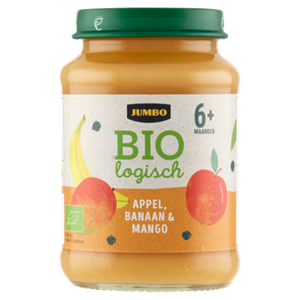 JUMBO umbo Biologisch Appel, Banaan & Mango 6+ Maanden 190g
