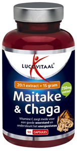 Lucovitaal Maitake & Chaga Capsules