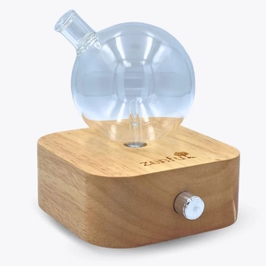 Zenful Nebulizer glas - rond met draaiknop - Stille diffuser