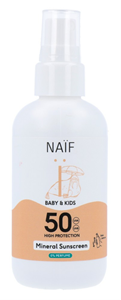 Naif Care Baby&Kids Minerale Zonnebrand Spray 0% perfume SPF50