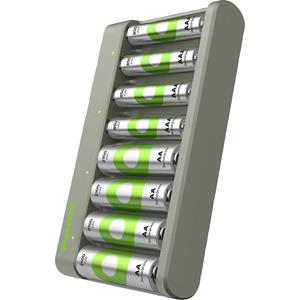 gpbatteries GP Batteries E821 Rundzellen-Ladegerät NiMH Micro (AAA), Mignon (AA)