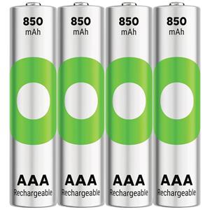 gpbatteries GP Batteries ReCyko Micro (AAA)-Akku NiMH 850 mAh 1.2V 4St.