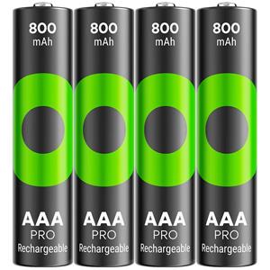 gpbatteries GP Batteries ReCyko Pro Micro (AAA)-Akku NiMH 800 mAh 1.2V 4St.