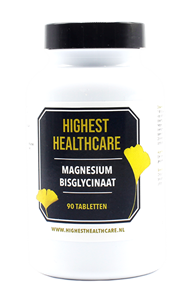 Highest Healthcare Magnesium Bisglycinaat Tabletten