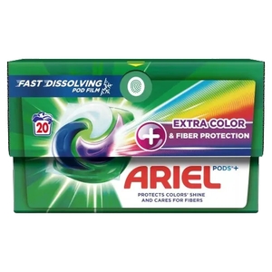 Ariel Pods Color + Complete Fiber Protection - 20 stuks
