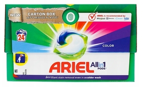 Ariel Pods All-in-One Color - 24 stuks
