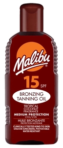 Malibu Zonnebrand Tanning Oil Coconut SPF15 - 200ml