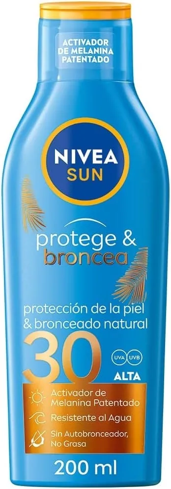Nivea Sun Protect & Bronze Zonnebrandcrème SPF30 - 200ml