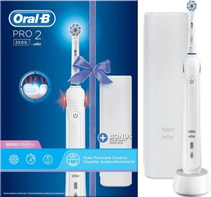 Oral-B Pro 2 2500 Sensi Ultrathin - Wit - Elektrische Tandenborstel