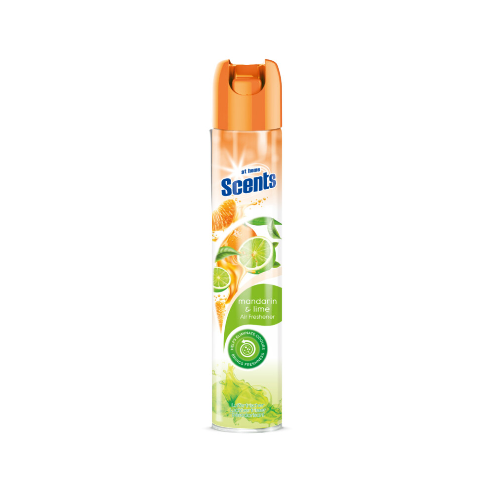 Huismerk Luchtverfrisser Spray Mandarijn en Limoen - 400 ml