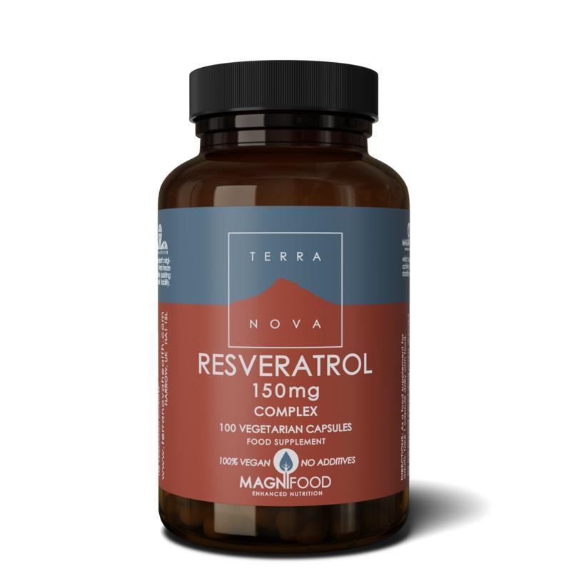 Terranova Resveratrol 150 mg complex 100 Capsules