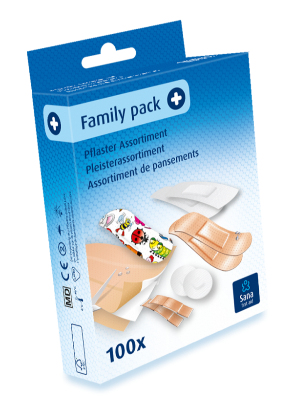 Sana First Aid Family Pack Assorti