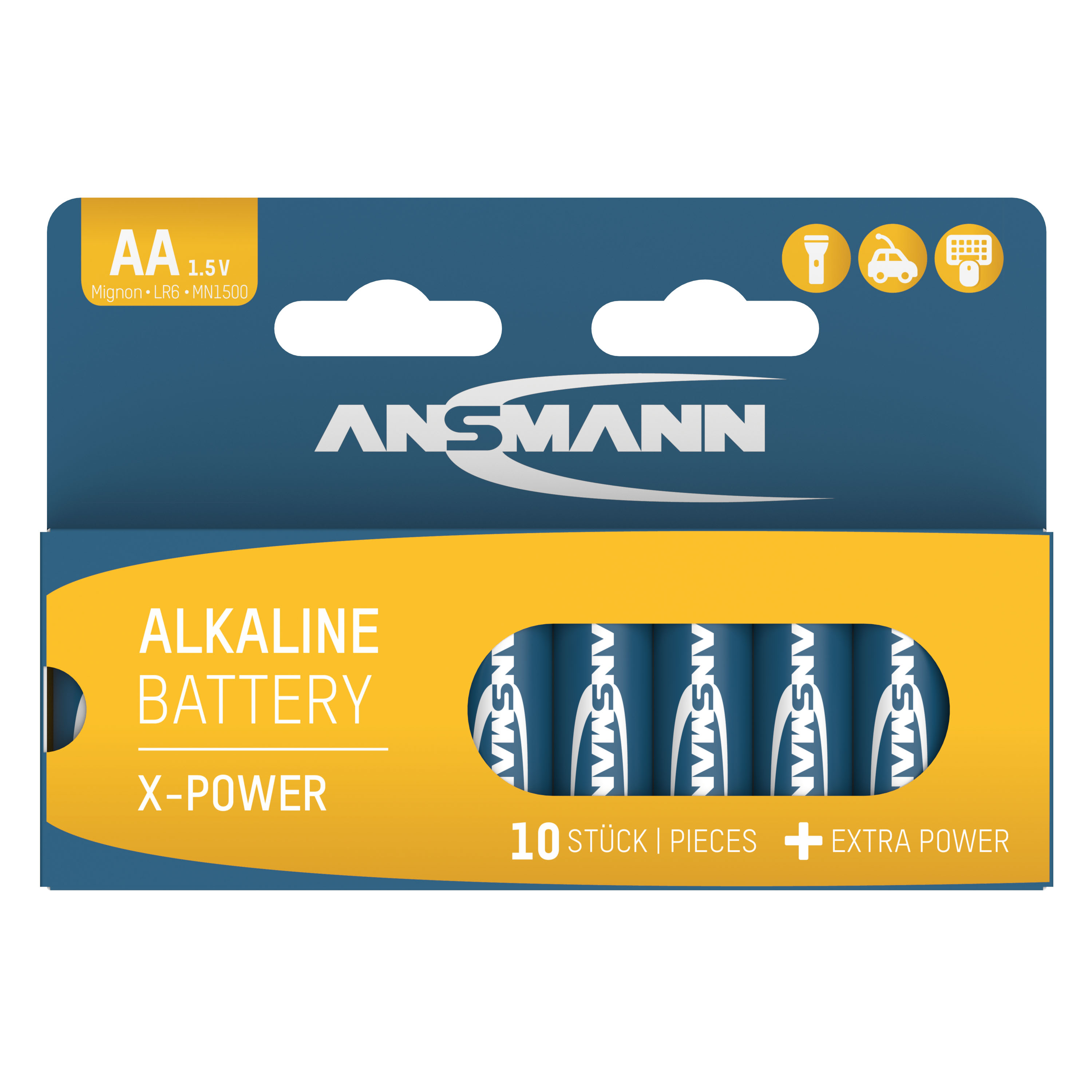Ansmann AA Alkaline X-Power 10x