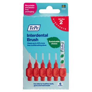 TePe Interdentale Ragers Original 0,5 mm Rood 6 stuks