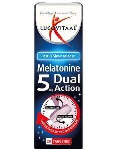 Lucovitaal Melatonine 5mg Dual Action