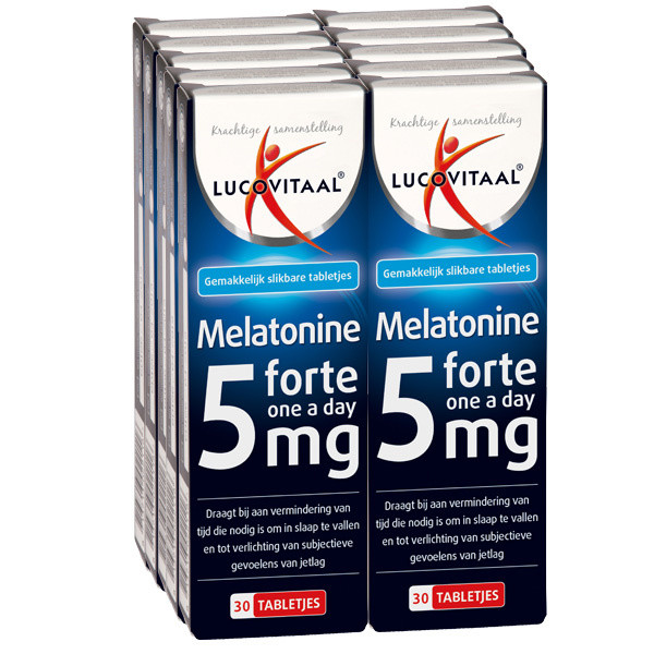 Lucovitaal Melatonine 5mg Forte 10 Pack