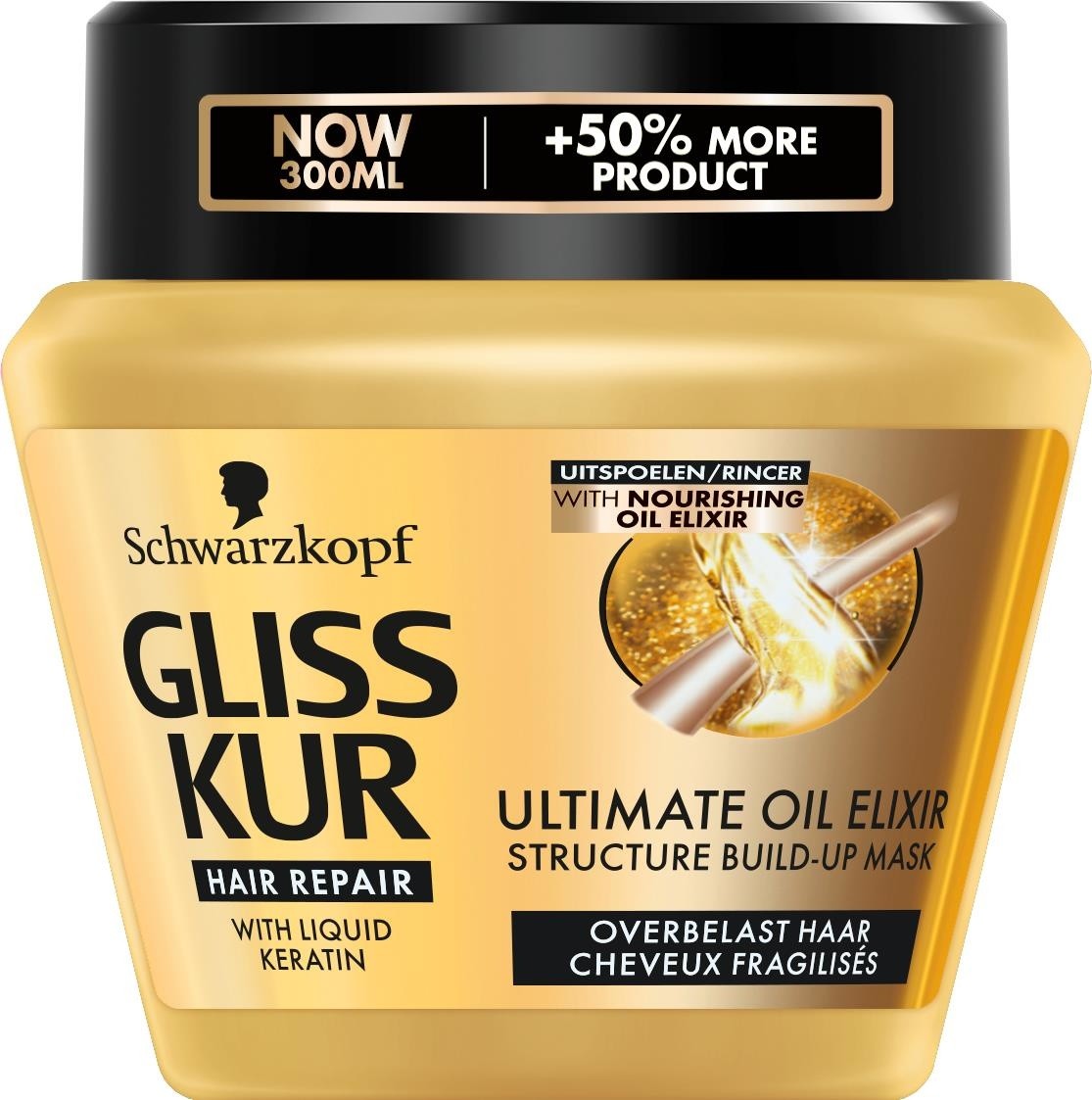 Gliss Kur Gliss Haarmasker 300 ml Ult Oil Elixir