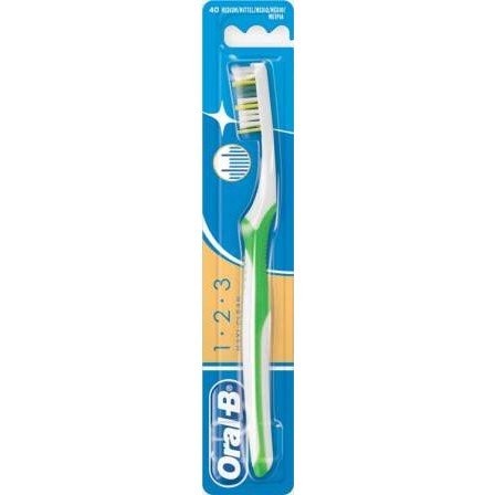Oral-B Oral B Tandenborstel 1-2-3 Maxi Clean 40 Medium