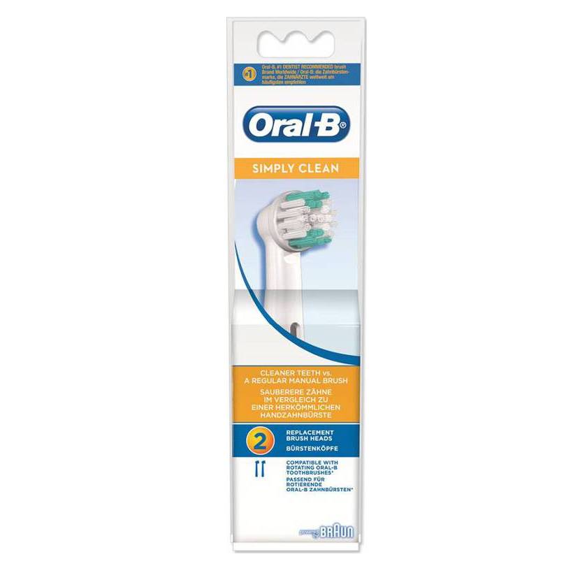Oral-B Oral B Opzetborstels EB 17B Simply Clean 2