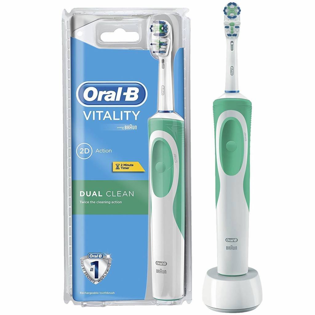 Oral-B Oral B Electrische Tandenborstel Vitality Dual Clear