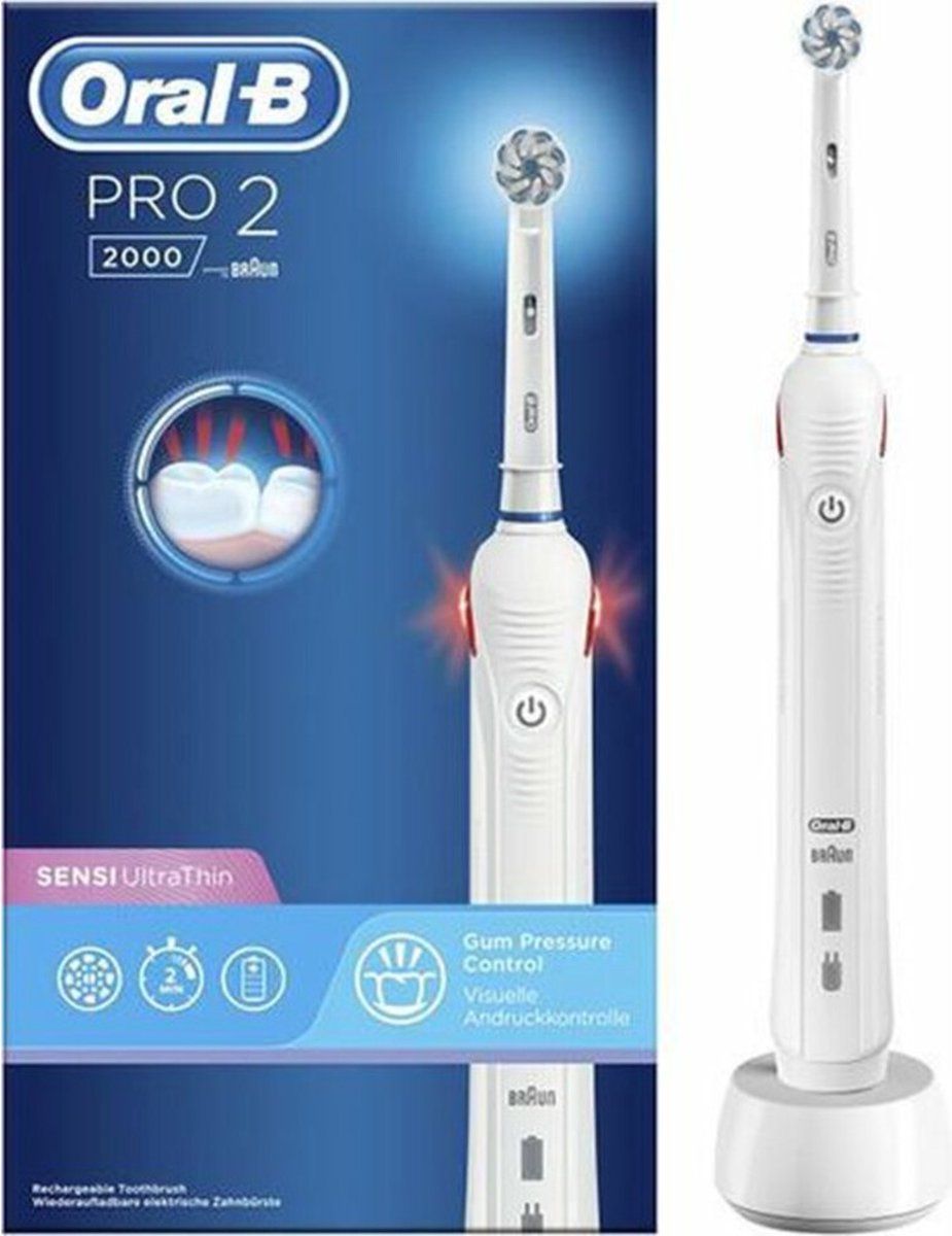 Oral-B PRO 2 2000 Elektrische Tandenborstel