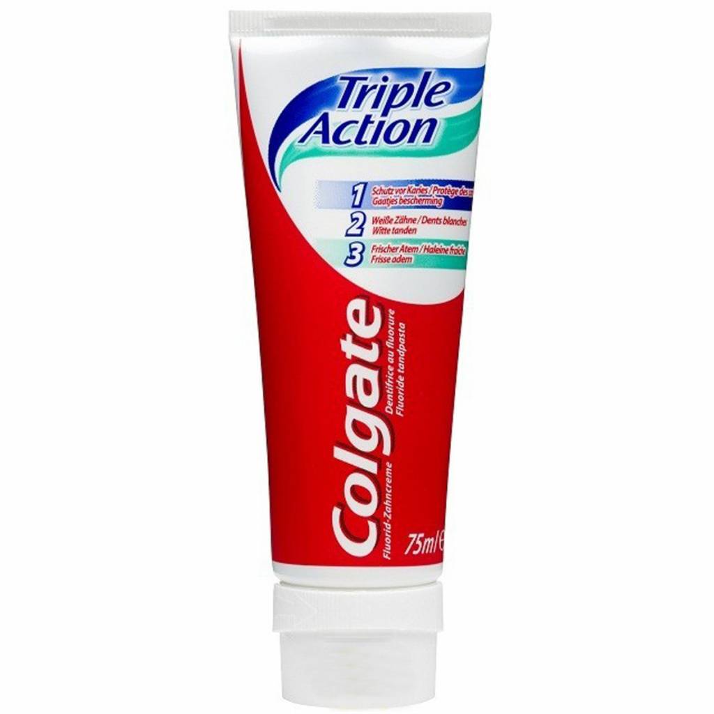 Colgate tandpasta 75 ml Triple Action