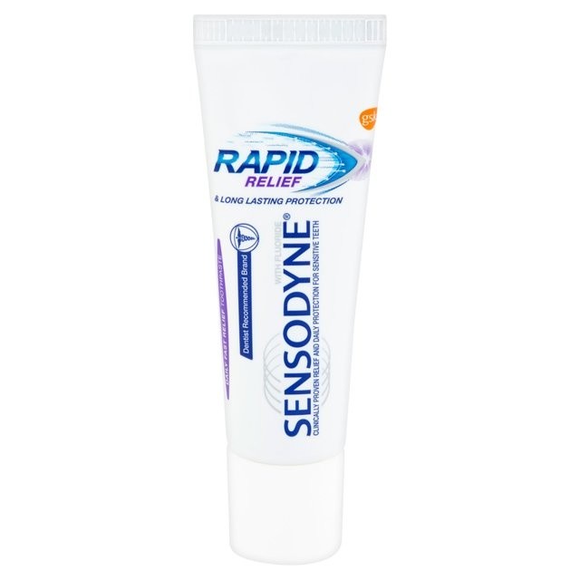 Sensodyne tandpasta 15 ml mini Rapid Relief