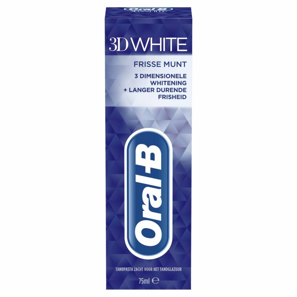 Oral-B Oral B Tandpasta 3D Frisse Munt - 75 ml