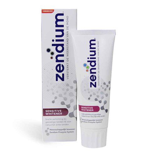 Zendium Tandpasta Sensitive Whitener - 75 ml