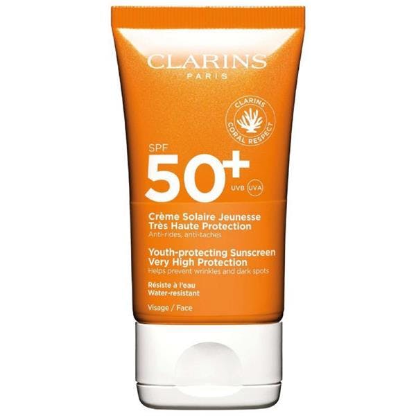 Clarins Dry Touch Facial Sun Care Uva Uvb 50  - Sun Care Dry Touch Facial Sun Care Uva/uvb 50+