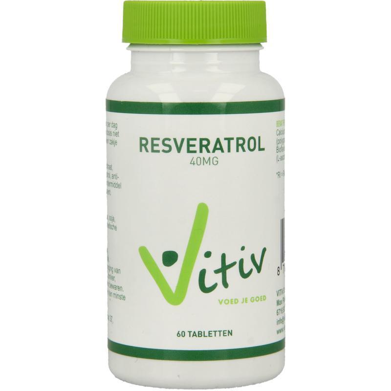 Vitiv Resveratrol 40 mg 60 Tabletten