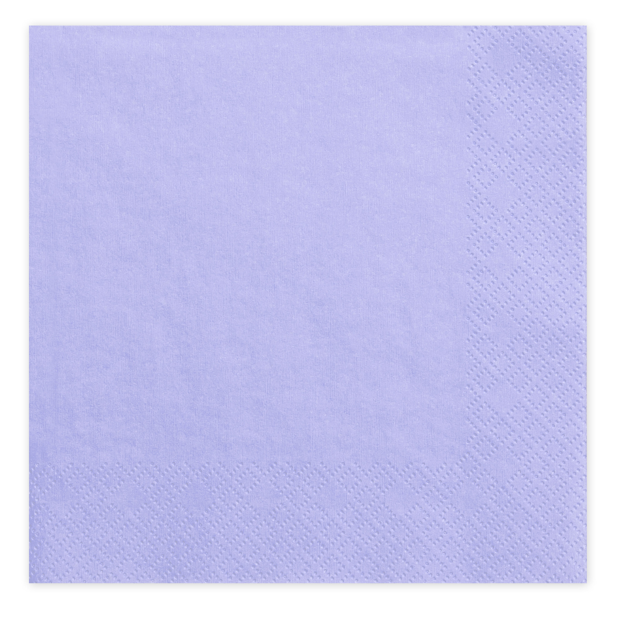 PartyDeco 20x Papieren tafel servetten lila paars 33 x 33 cm -