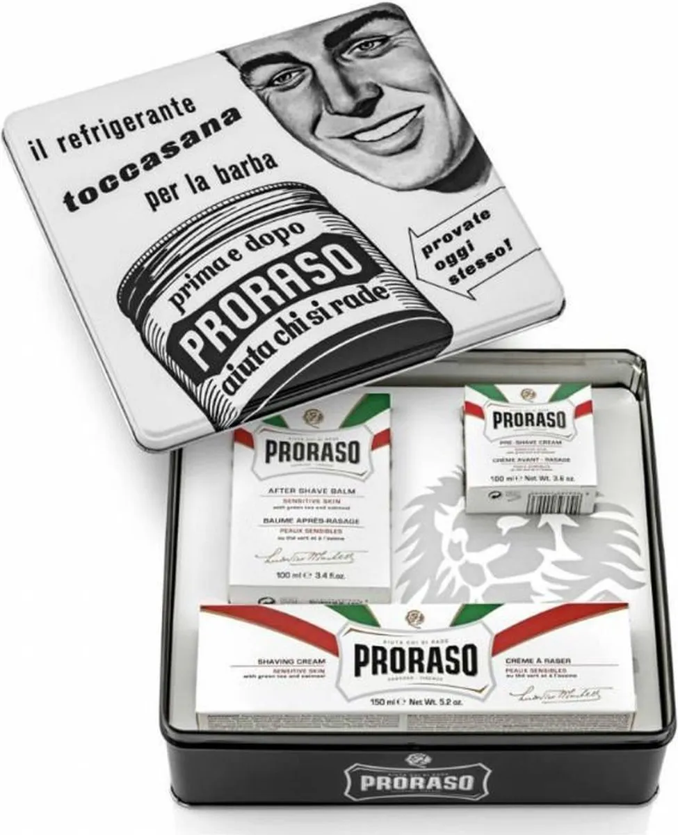 Proraso Vintage Scheerset Toccasana - 3 delig