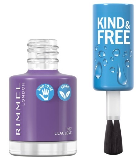 Rimmel London Kind & free pure nail color 167 lilac love 8ML