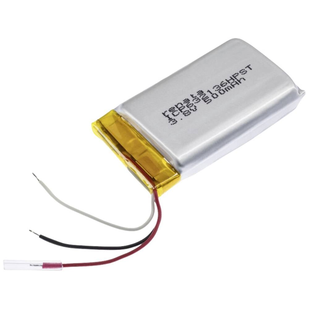 Renata ICP632136HPST Speciale oplaadbare batterij Prismatisch Kabel LiPo 3.7 V 520 mAh