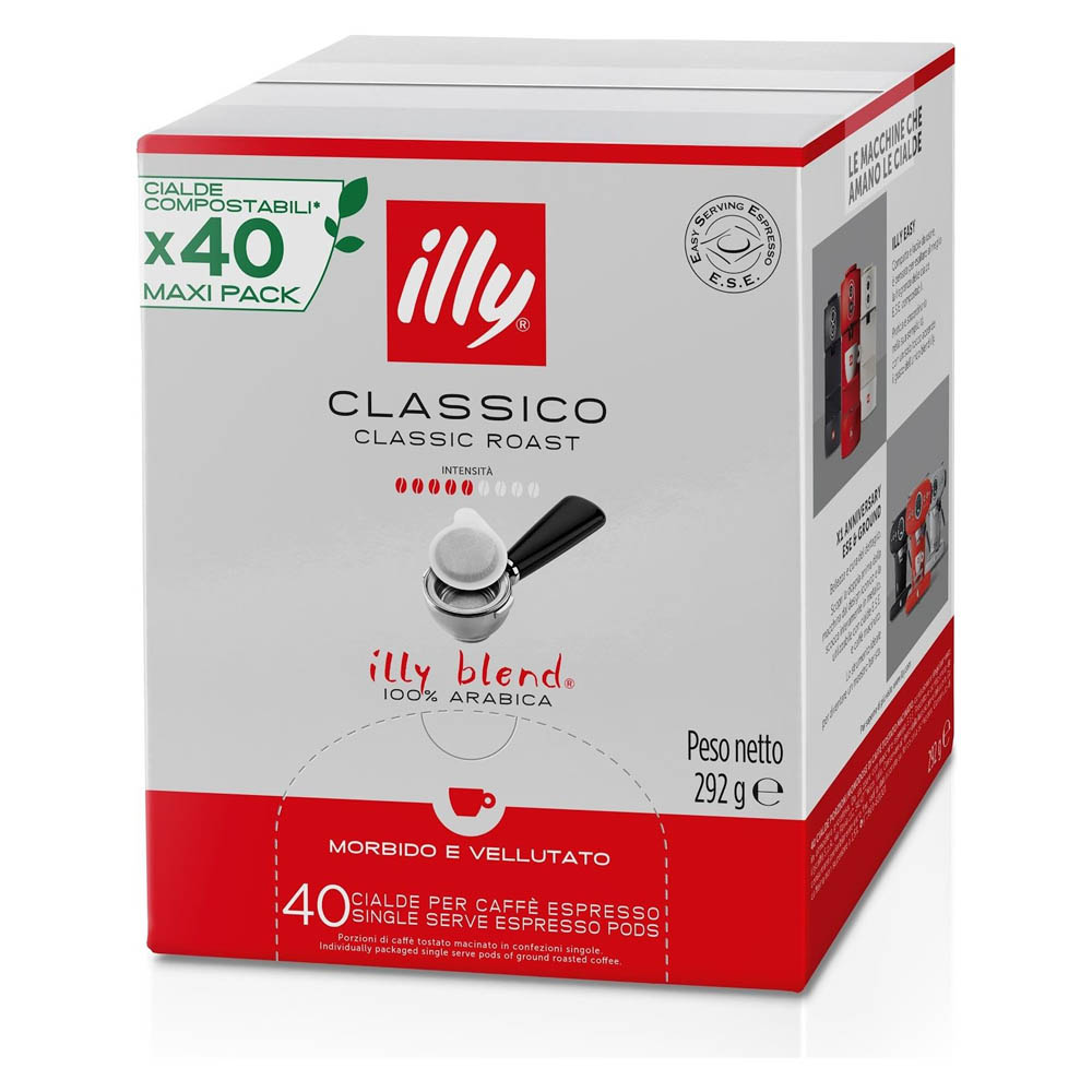 Illy ESE koffie servings Classico (40stuks)