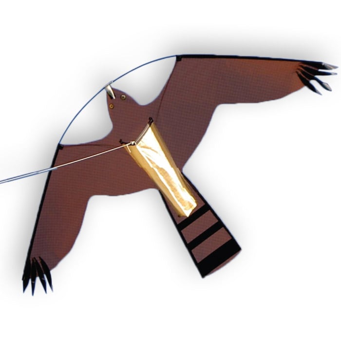 Ketrop Hawk Kite reserve vlieger bruin
