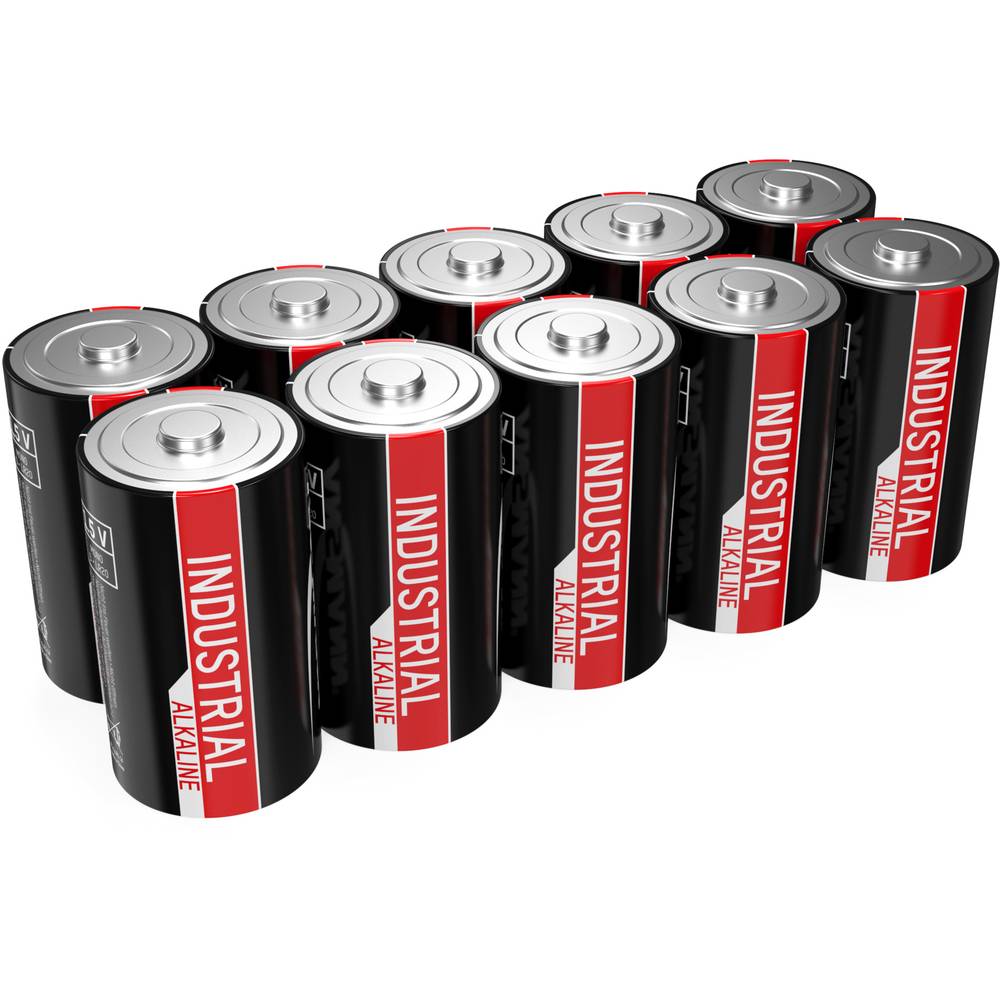 Ansmann Industrial Mono (D)-Batterie Alkali-Mangan 1.5V 10St.