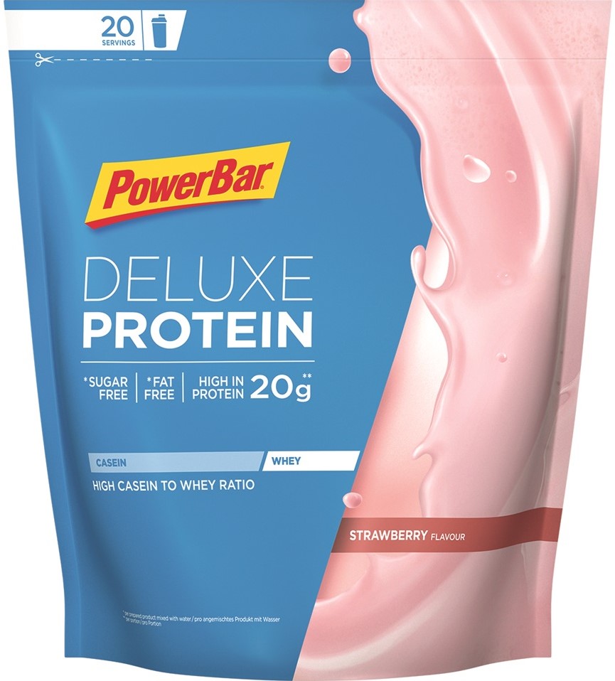 Powerbar Protein Deluxe - 500 gr - Aardbei