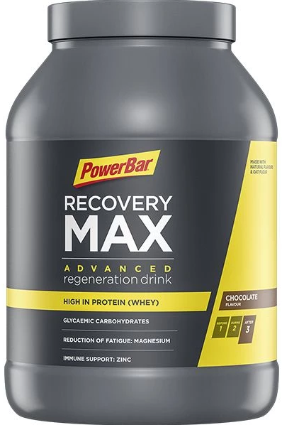 Powerbar Recovery Max - 1144 gr - Chocolade