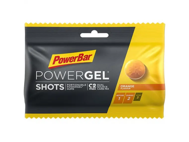 PowerBar PowerGel Shots Orange Einzelbeutel 60g