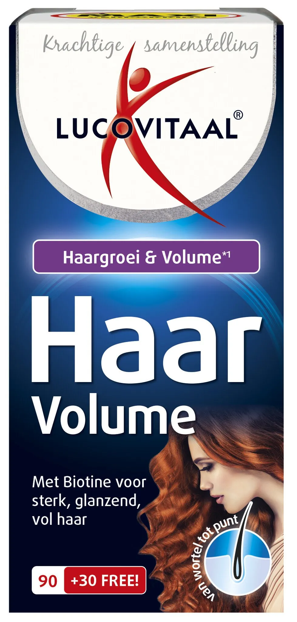 Lucovitaal Haargroei & Volume - 120 capsules