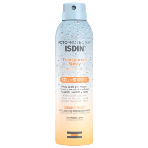ISDIN Fotoprotector Transparant Spray Wet Skin SPF50+ 250ml